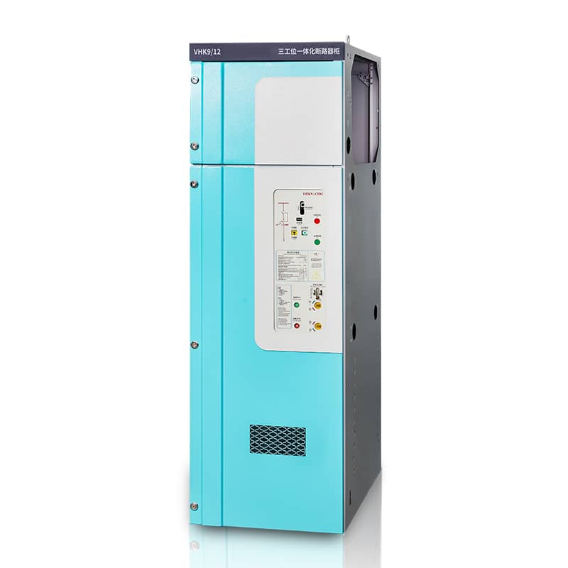 КСО с трехпозиционным выключателем - силовой, нагрузка, заземлитель